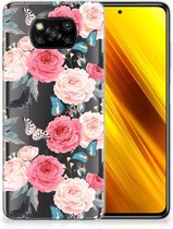 Smartphone hoesje Xiaomi Poco X3 | Poco X3 Pro Telefoontas Butterfly Roses