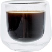 DUBBELWANDIG GLAS KOPJE S2 70ML 7X6.5 X6.5CM COSY & TRENDY