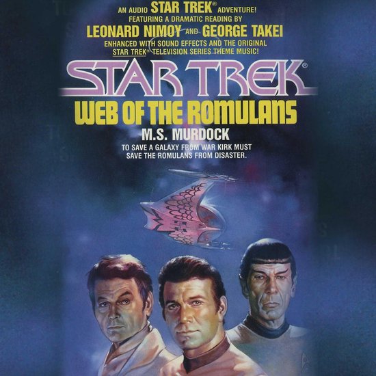 Star Trek: The Original Series- Web of the Romulans - cover