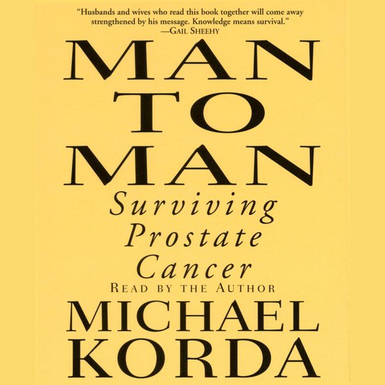 Man to Man: Surviving Prostate Cancer - cover