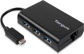 Targus USB-C Hub To 3x USB-A Ethernet