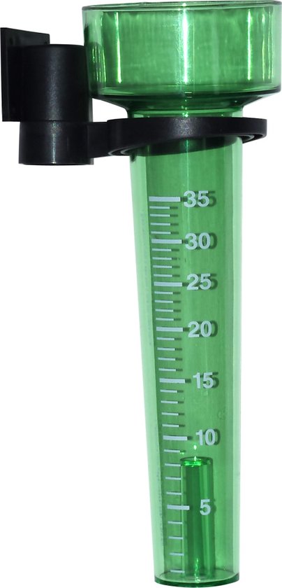 Hendrik Jan - Regenmeter - Met stokhouder - Verdeelschaal tot 35 mm