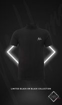 Malelions Turtleneck T-Shirt - Black 