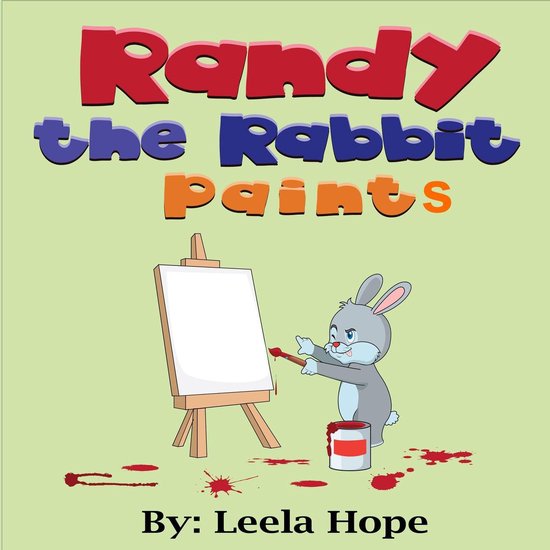 Randy the Rabbit Paints - cover