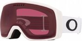 Oakley Flight Tracker XS (extra small) Matte White/ Prizm Dark Grey - OO7106-26