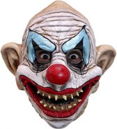 Ghoulish Hoofdmasker Kinky Clown Latex Wit/rood/blauw One-size