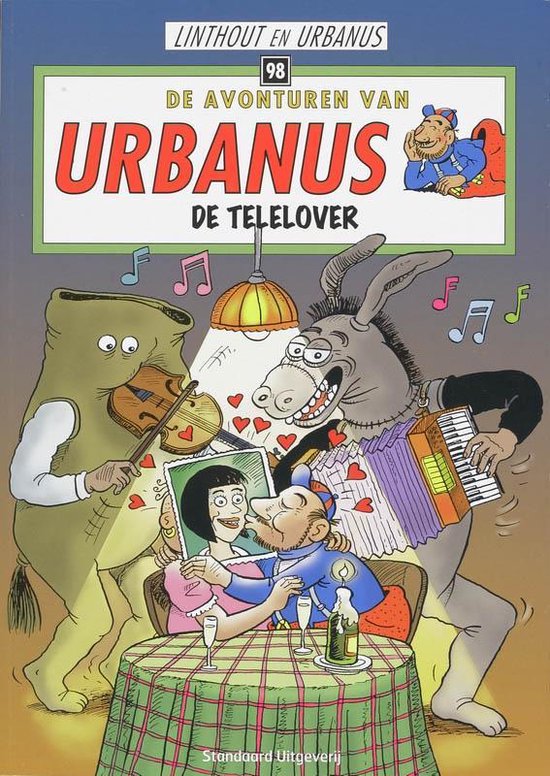 Cover van het boek 'De telelover' van  Urbanus