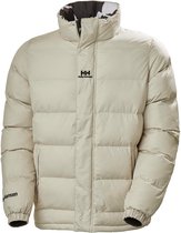 Helly Hansen Young Urban Reversible Puffer Winterjas Zwart/Wit Heren - Maat XL