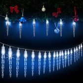 Deuba Lichtketting Kerstmis ijspegel 40 LED's 10,5m