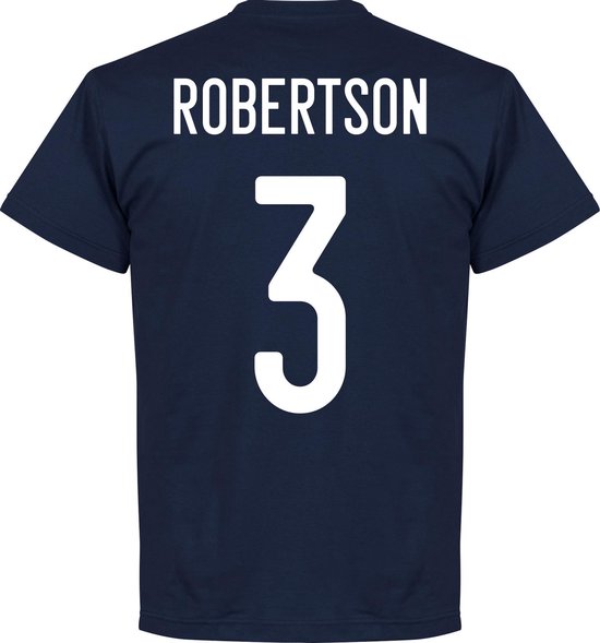 T-Shirt d'Équipe Scotland Robertson 3 - Bleu Marine - S