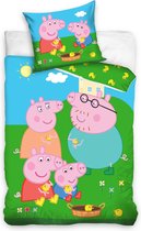 Nickelodeon Dekbedovertrek Peppa Pig 100 X 135 Cm Katoen Groen