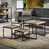 Meer Design Salontafel Berlijn Set van 4
