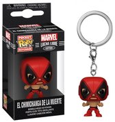 Funko Pocket POP Sleutelhanger Marvel Luchadores Deadpool La Chimiganga - Multikleur