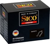 Bundle - Sico - Sico Safety Condooms - 50 Stuks met glijmiddel