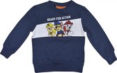 Nickelodeon Trui Paw Patrol Junior Katoen Donkerblauw Maat 110