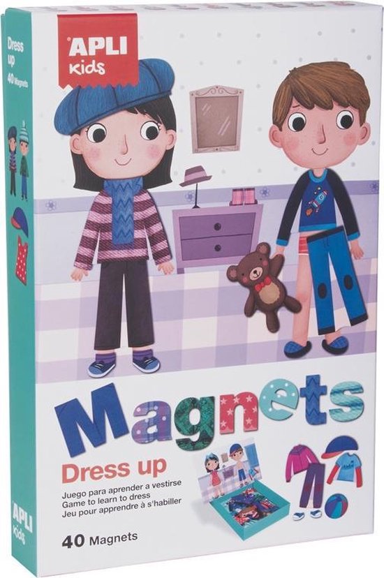 Afbeelding van het spel Apli Kids Aankleden magneetspel