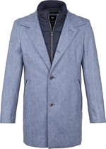 Suitable Geke Coat Streep Blauw - maat 52