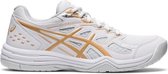 ASICS Upcourt 4 Dames - wit/goud - maat 35.5