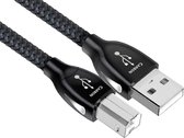 Audioquest Carbon USB A naar USB B Kabel - Hifi USB Kabel - 1,5m