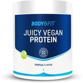 Body & Fit Juicy Vegan Protein - Plantaardig Eiwitpoeder / Proteine Shake - Tropical - 320 gram (20 shakes)