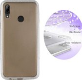 BackCover Layer TPU + PC - Telefoonhoesje - Hoesje voor Huawei P Smart 2019 - Zilver