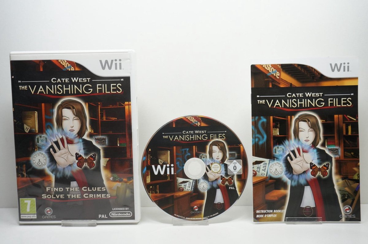 OG International Cate West: The Vanishing Files (Nintendo Wii) | Jeux |  bol.com
