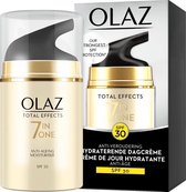 4x Olaz Dagcreme Total Effects Spf 30 50ml 50 ml