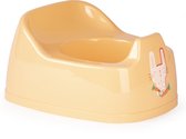 Baby/peuter plaspotje/wc potje oranje met willekeurige afbeelding op sticker 27 cm - Zindelijkheidstraining - Babypotje