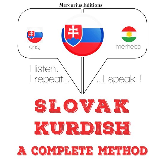Slovenský - kurdský: kompletná metóda - cover