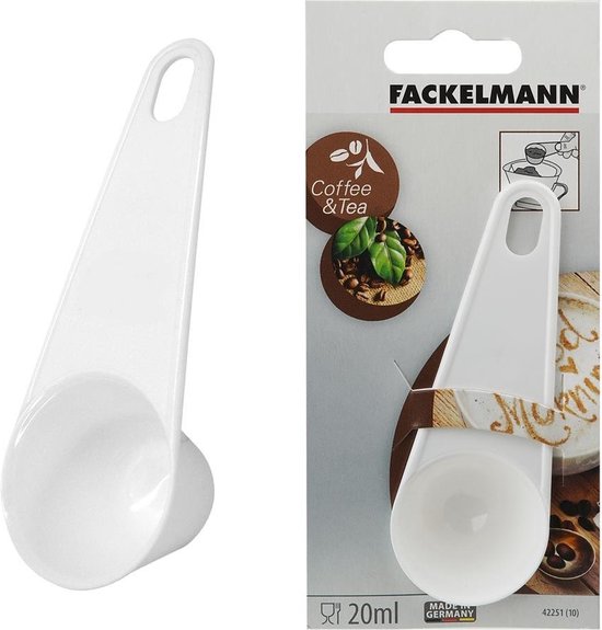 Cuillère Doseur à Café Fackelmann - 11,5 Cm - Plastique Alimentaire