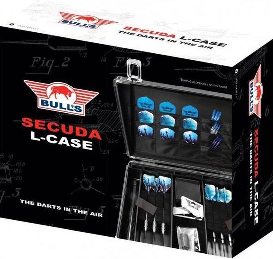 Bull's Secuda L-Case Dartcase Aluminium van Bull's — afbeelding 3