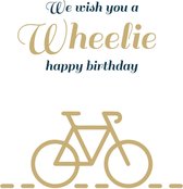 Pakket van 10: Wheelie happy birthday