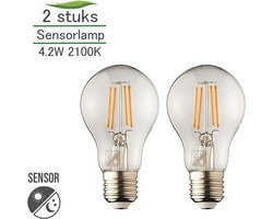 sensor lamp - 2-pack - 4.2W - 2100K extra warm | bol