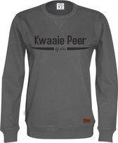 Kwaaie Peer Sweater Grijs | Maat L