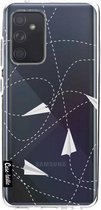 Casetastic Samsung Galaxy A52 (2021) 5G / Galaxy A52 (2021) 4G Hoesje - Softcover Hoesje met Design - Paperplanes Print