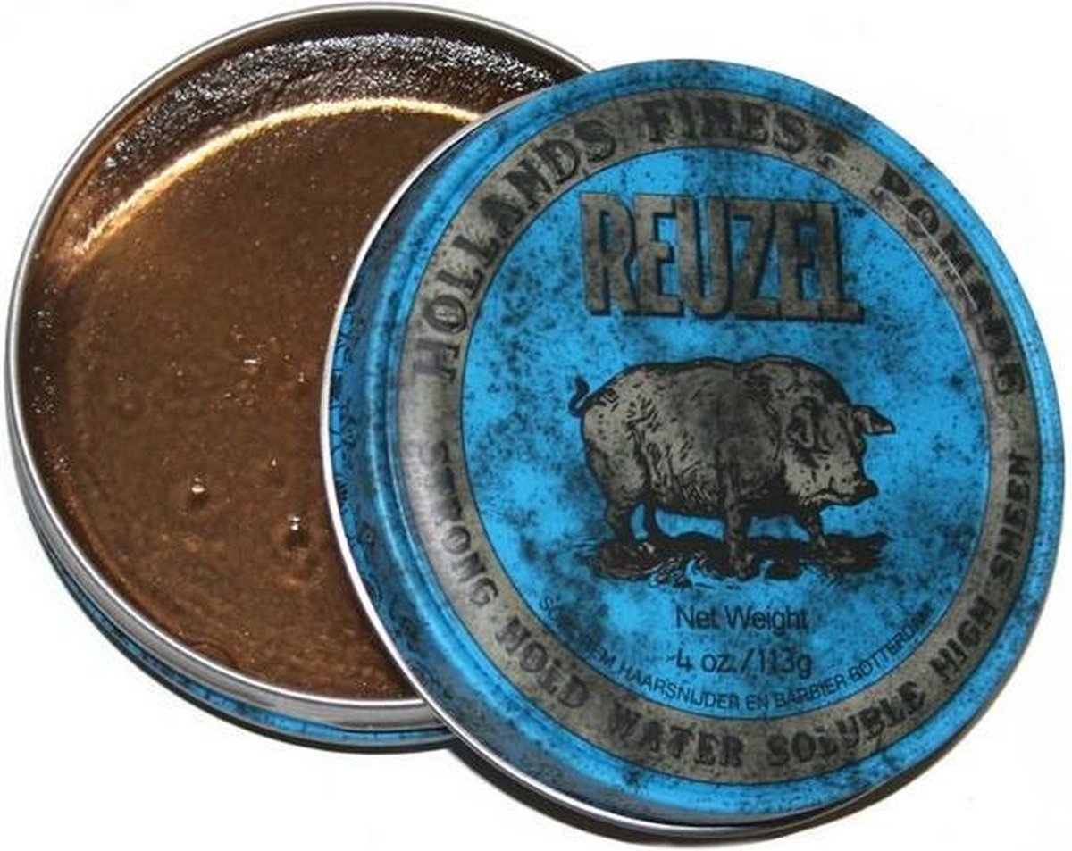 Reuzel Blue Strong Hold Pomade Haarwax 113g Bol Com