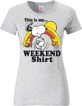 Logoshirt T-Shirt Peanuts - Snoopy & Woodstock - Weekend