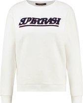 Supertrash - Trui - Sweater Dames - Wit - L