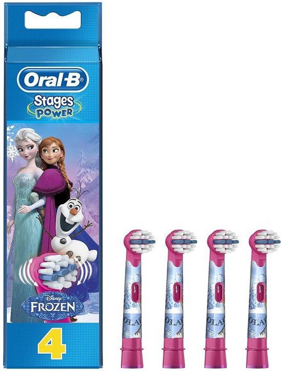 Oral B Stages Power Disney Frozen Opzetborstels 4 Stuks