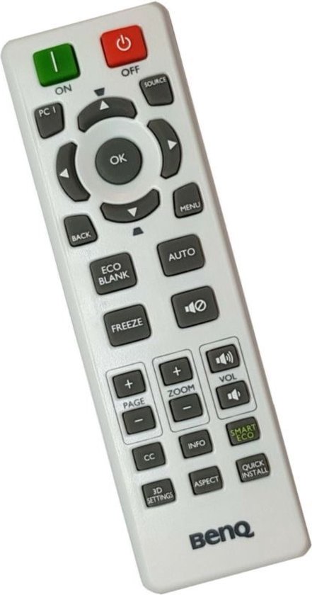 Télécommande BENQ MX536, code article 5J.JN606.001 / RCX015