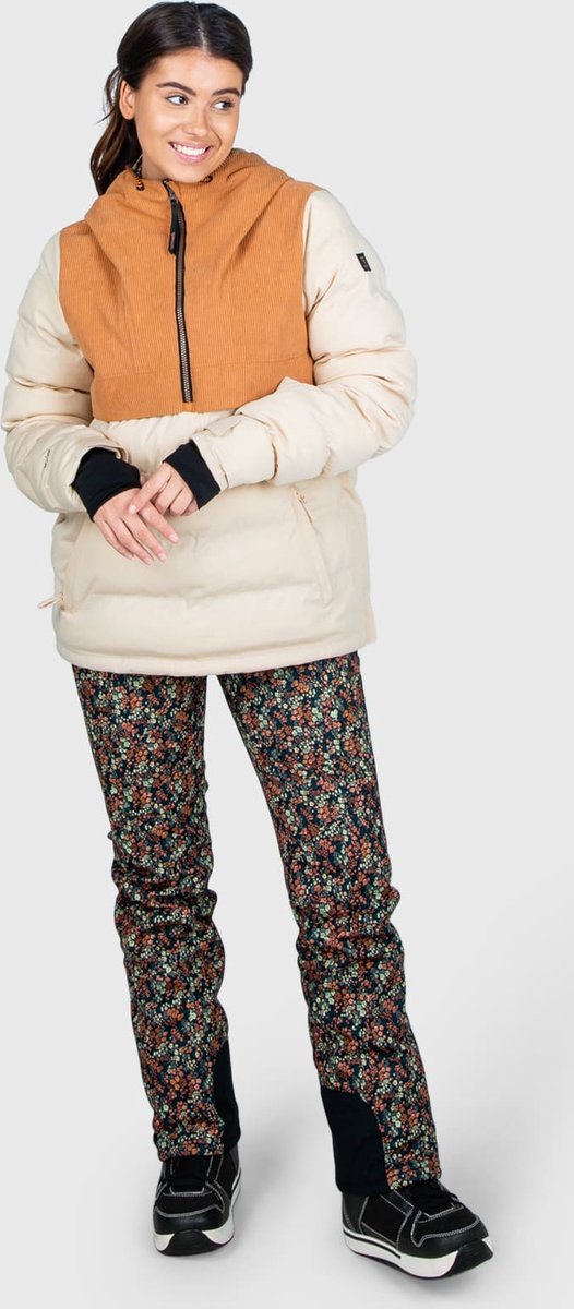 Brunotti Sunpeak-Flower Women Softshellpant Hazel Bruin