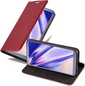 Cadorabo Hoesje geschikt voor LG G6 in APPEL ROOD - Beschermhoes met magnetische sluiting, standfunctie en kaartvakje Book Case Cover Etui