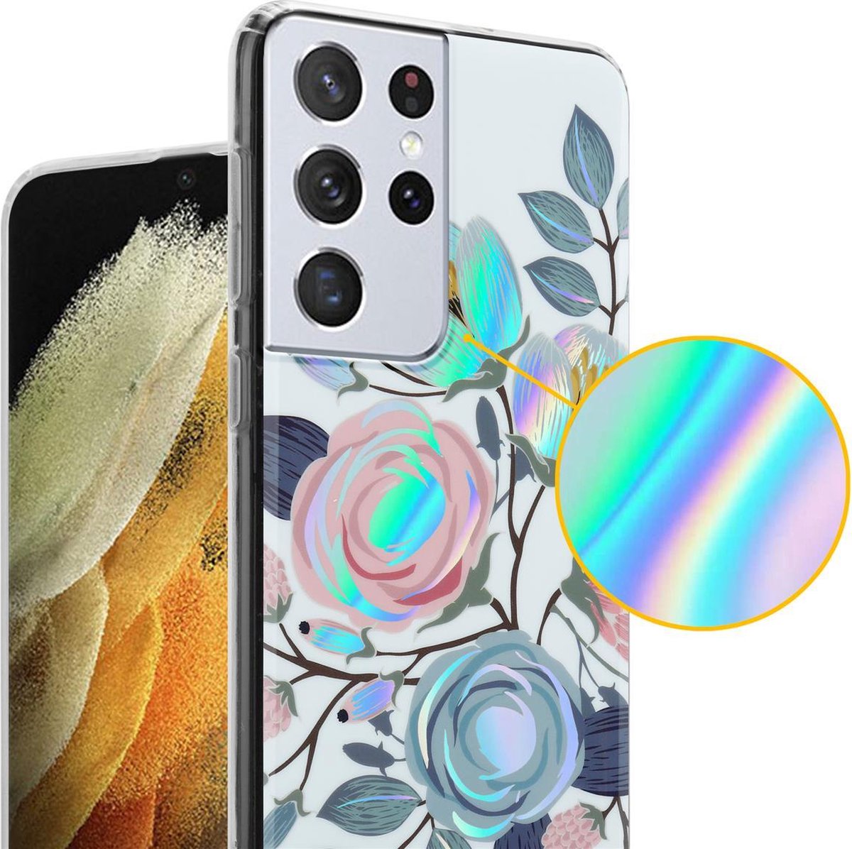 JETech Hülle für Google Pixel 7a 6,1 Zoll 2023, Nie Vergilbung Stoßfest Handyhülle, Anti-Kratzt