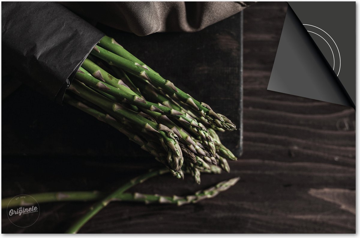 Inductie beschermer 71x52 - afdekplaat inductie mat - Dietrix Kookplaat beschermer - Exclusief - Food - Asperges