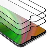 Cadorabo 3x Film de protection plein écran pour Nokia 7.2 - Film de protection en TRANSPARENT avec NOIR