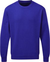 Kobalt Blauwe heren sweater Crew Neck merk SG maat L