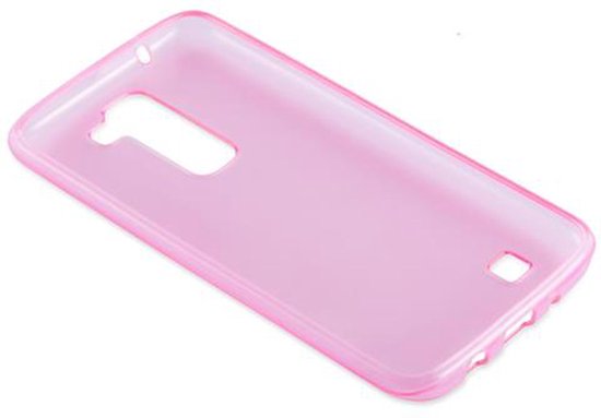 Coque Cadorabo pour LG K7 2016 en ROSE TRANSPARENT - Housse de protection en silicone TPU flexible