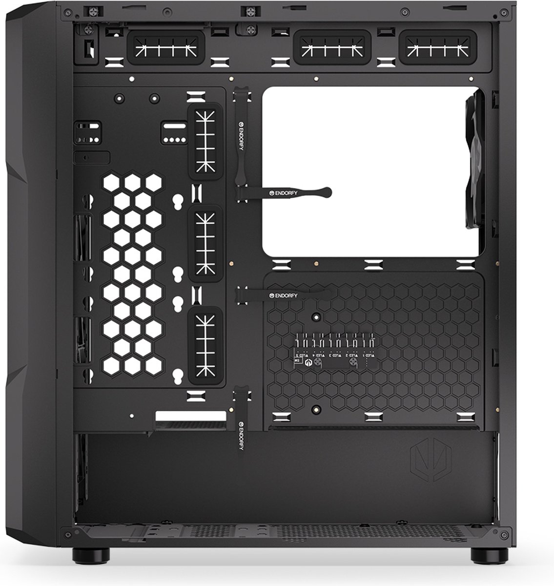 Endorfy Regnum 400 Argb Tower Zwart behuizing - afbeelding 11