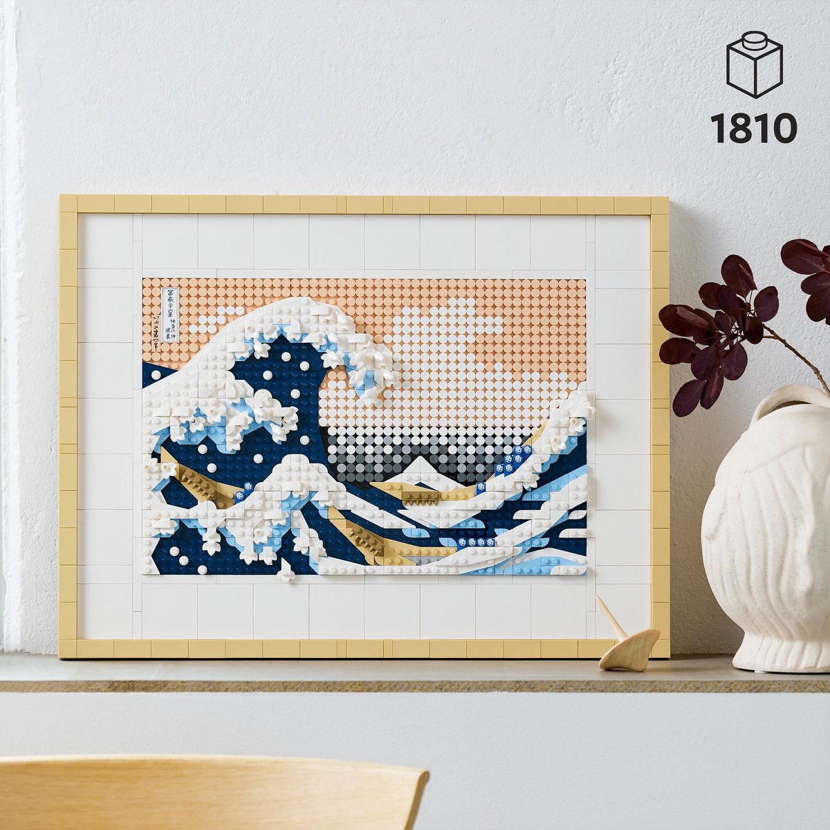 LEGO Art Hokusai – De grote golf, 3D Wanddecoratie Knutselpakket voor Volwassenen - 31208 — afbeelding 22