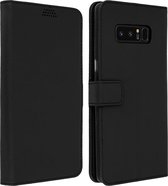 Cover Geschikt voor Samsung Galaxy Note 8 Flip Wallet Stand Video zwarte